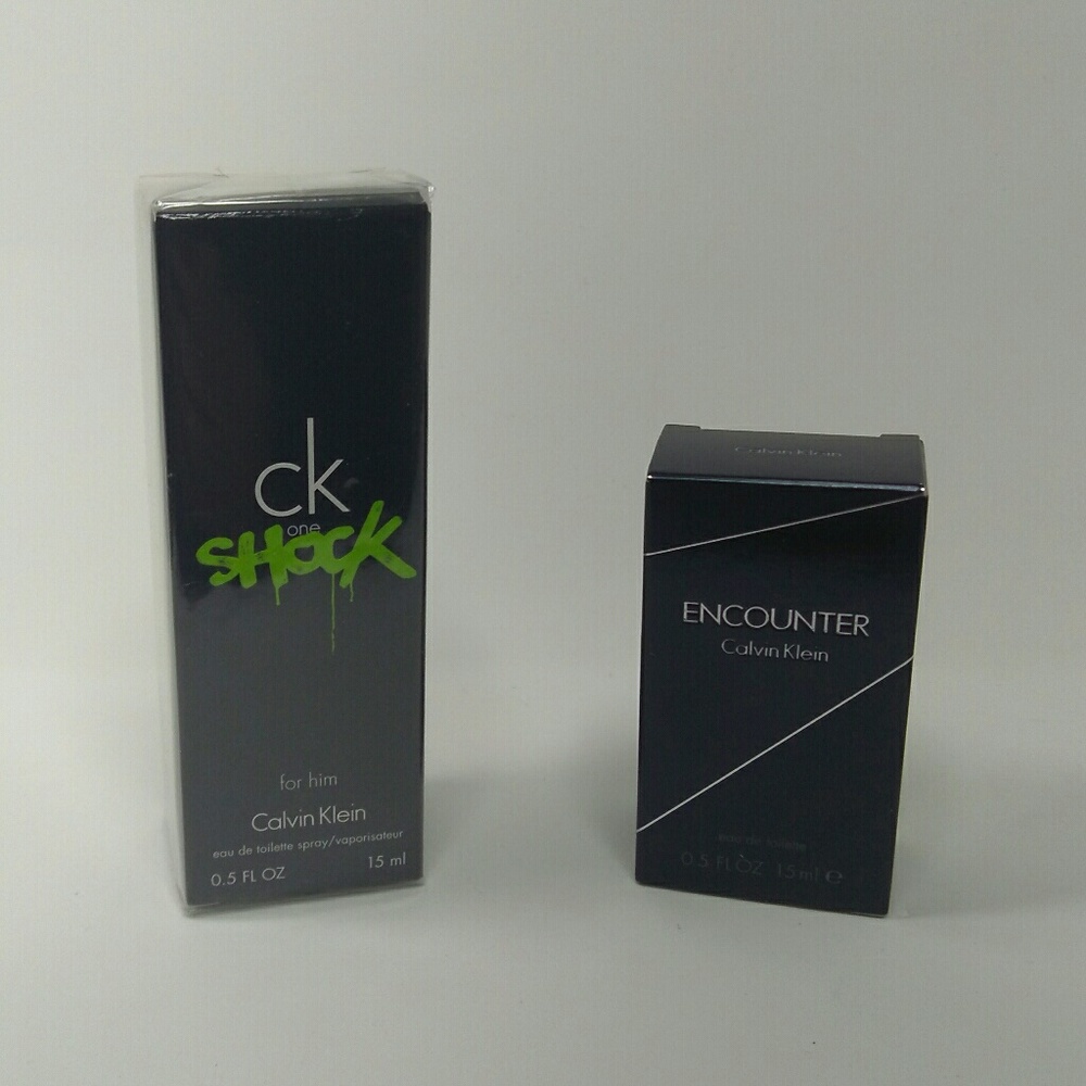 Calvin Klein Men Travel Size EDT Dual Escent